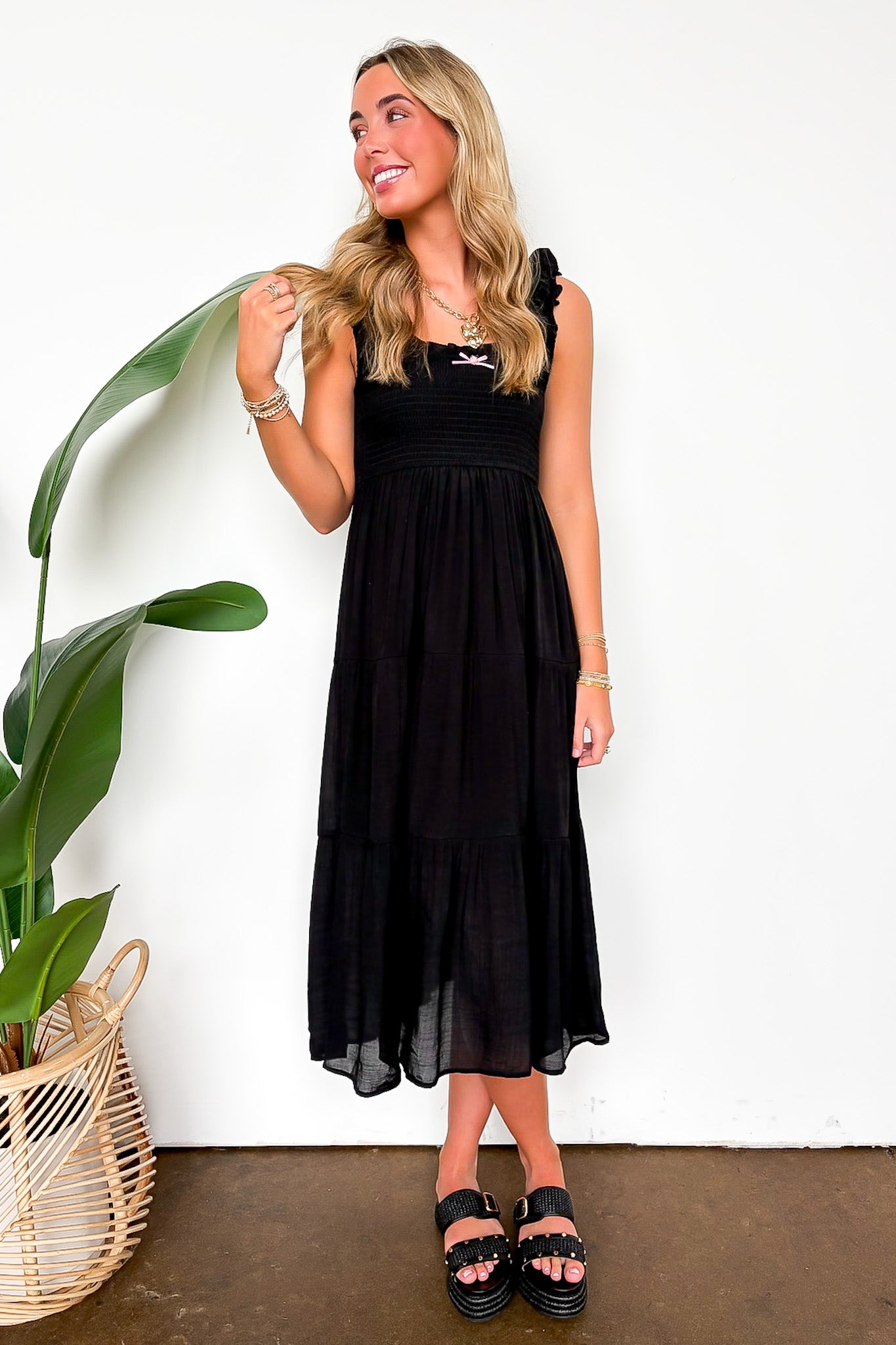 Smocked Maxi Dress